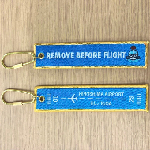 広島空港HIJフライトタグ