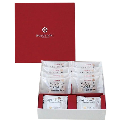 【空港専門大店】楓乃樹 メープルもみじ2種詰め合わせ(フィナンシェ8個・ラングドシャ6枚)