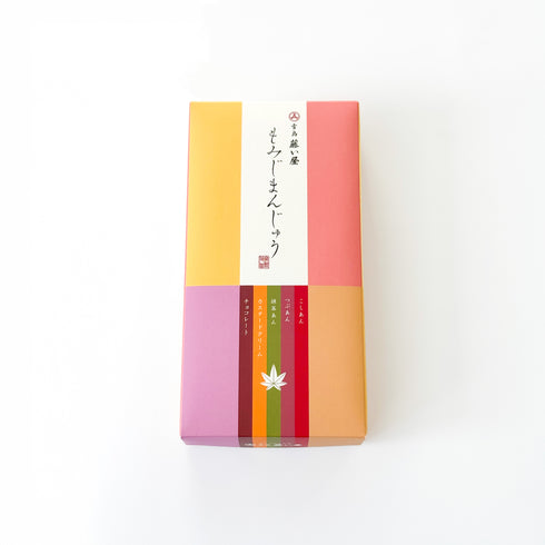 【藤い屋】もみじまんじゅう5種10個入り