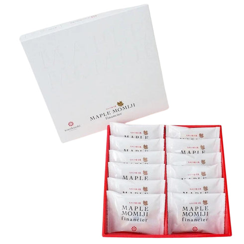 【空港専門大店】楓乃樹 メープルもみじフィナンシェ 12個入り