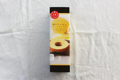 【櫟 kunugi】瀬戸内レモンバームクーヘンスライス6枚入り